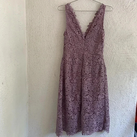 ASTR The Label Lace Midi Dress In Lilac Purple Size Small - Picture 7 of 9